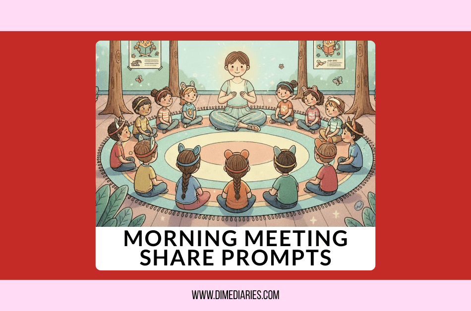 Morning Meeting Share Prompts